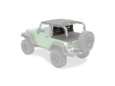 Cab Curtain; Black Diamond (80-02 Jeep CJ7, Wrangler YJ & TJ)