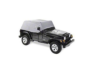 Canopy Cover; Charcoal (97-02 Jeep Wrangler TJ)