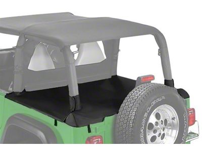 Cargo Cover; Black Diamond (03-06 Jeep Wrangler TJ)