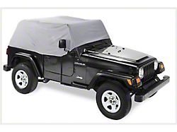 Pavement Ends Canopy Cover; Charcoal (97-06 Jeep Wrangler TJ, Excluding Unlimited)