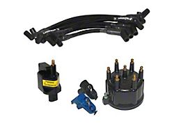 Performance Distributors Firepower Ignition Kit; Black (93-97 4.0L Jeep Wrangler YJ & TJ)