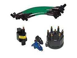 Performance Distributors Firepower Ignition Kit; Green (93-97 4.0L Jeep Wrangler YJ & TJ)