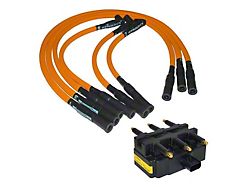 Performance Distributors Firepower Ignition Kit; Orange (07-11 3.8L Jeep Wrangler JK)