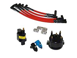 Performance Distributors Firepower Ignition Kit; Red (93-97 2.5L Jeep Wrangler YJ & TJ)