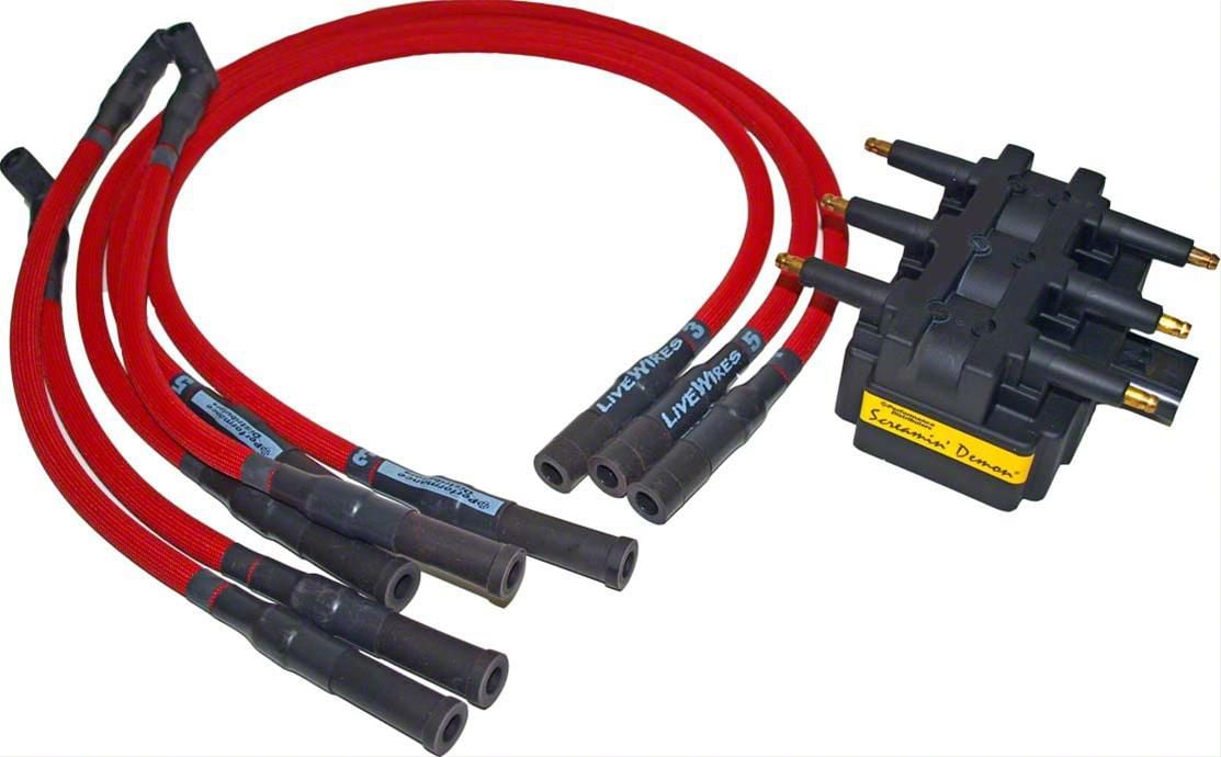 Performance Distributors Jeep Wrangler Firepower Ignition Kit; Red DUI