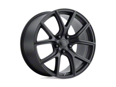 PR181 Satin Black Wheel; 20x10; 50mm Offset (20-25 Jeep Gladiator JT)