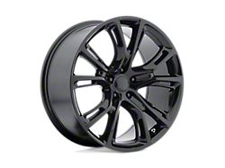 PR137 Gloss Black Wheel; 18x8; 34mm Offset (11-21 Jeep Grand Cherokee WK2)