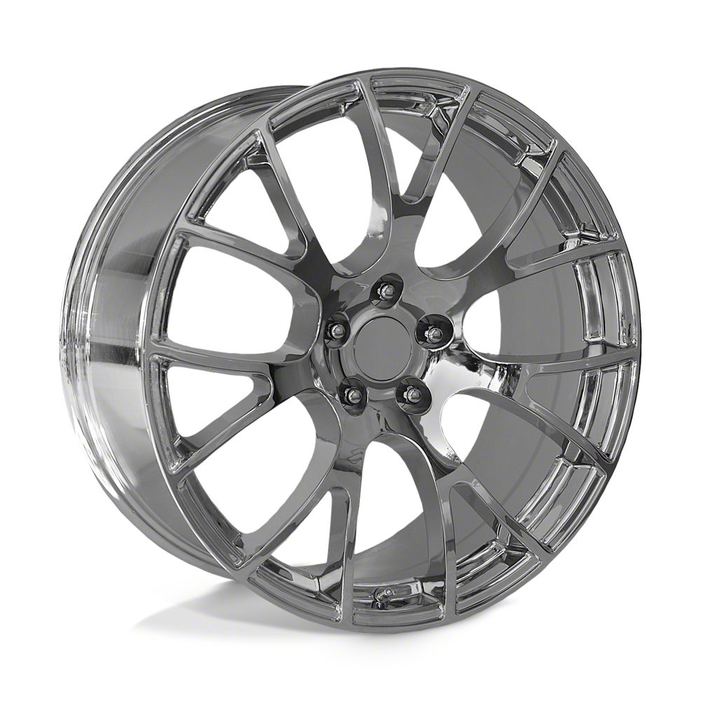Jeep Wrangler PR161 Chrome Wheel; 22x9.5; 35mm Offset (07-18 Jeep ...