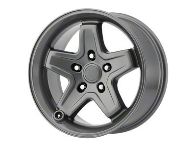 PR180 Argent Wheel; 17x8.5; 10mm Offset (07-18 Jeep Wrangler JK)