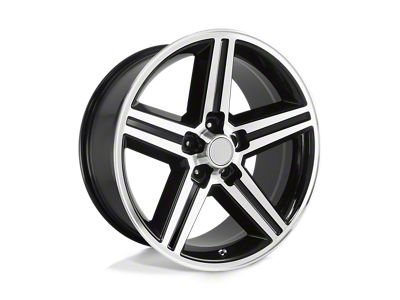 Performance Replicas PR148 Gloss Black Machined Wheel; 20x8; 0mm Offset (18-25 Jeep Wrangler JL)