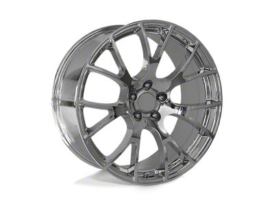 Performance Replicas PR161 Chrome Wheel; 22x9.5; 35mm Offset (18-25 Jeep Wrangler JL)