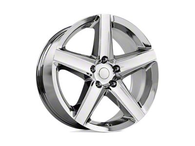 PR129 Chrome Wheel; 20x10; 50mm Offset (18-25 Jeep Wrangler JL)