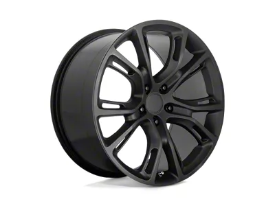 PR137 Matte Black Wheel; 22x9; 34mm Offset (18-25 Jeep Wrangler JL)