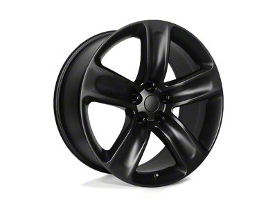 PR154 Semi Gloss Black Wheel; 20x10; 50mm Offset (18-25 Jeep Wrangler JL)