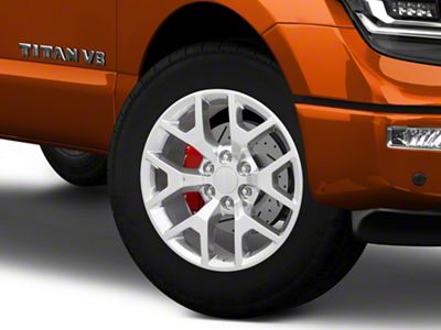 PR169 Polished 6-Lug Wheel; 20x9; 27mm Offset (17-24 Titan)