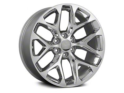 PR177 Chrome 6-Lug Wheel; 20x9; 24mm Offset (16-24 Titan XD)