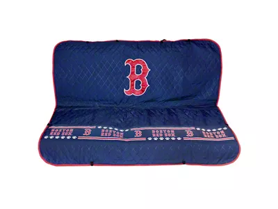 Pets First Pet Car Seat Cover with Boston Red Sox Logo (Universal; Some Adaptation May Be Required)