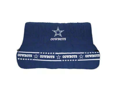 Pets First Pet Car Seat Cover with Dallas Cowboys Logo (Universal; Some Adaptation May Be Required)