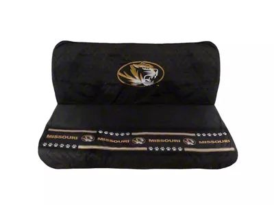 Pets First Pet Car Seat Cover with Missouri Logo (Universal; Some Adaptation May Be Required)