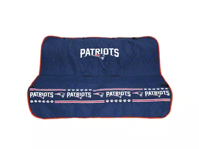 Pets First Pet Car Seat Cover with New England Patriots Logo (Universal; Some Adaptation May Be Required)