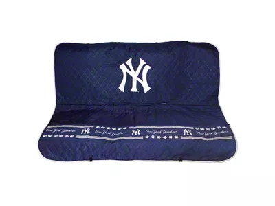 Pets First Pet Car Seat Cover with New York Yankees Logo (Universal; Some Adaptation May Be Required)