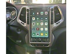 Phoenix Automotive 13.60-Inch Android 13 Vertical Screen Navigation Radio; 4G RAM/64G ROM; Gold (14-21 Jeep Cherokee XJ)