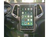 Phoenix Automotive by Navos 13.60-Inch Android 13 Vertical Screen Navigation Radio; 12G RAM/256G ROM; Gold (14-21 Jeep Cherokee XJ)