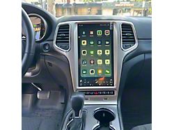 Phoenix Automotive 13.60-Inch Android 13 Vertical Screen Navigation Radio; 6G RAM/128G ROM; Gold (11-21 Jeep Grand Cherokee WK2)