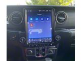 Phoenix Automotive by Navos 12.10-Inch Android 13 Vertical Screen Navigation Radio; 6G RAM/128G ROM; Black (18-23 Jeep Wrangler JL)