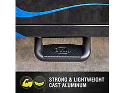 Pilot Automotive Aluminum Hoop Style Side Steps; Black (95-23 Tacoma)