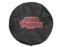 Pink Off-Road Princess Spare Tire Cover (66-18 Jeep CJ5, CJ7, Wrangler YJ, TJ & JK)