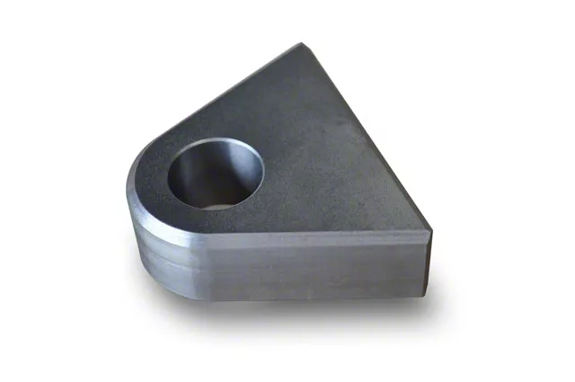 Poison Spyder Bronco D-Ring Shackle Tab; Bare Steel 45-42