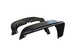 Poison Spyder Front Crusher Fender Flares; SpyderShell Armor Coat (07-18 Jeep Wrangler JK)