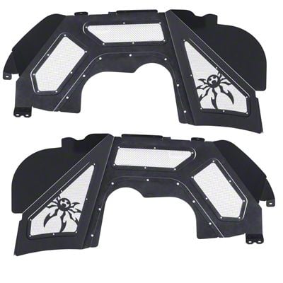 Poison Spyder Jeep Wrangler Front Vented Inner Fenders for