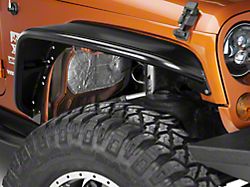 Poison Spyder Crusher Fender Flares; Standard Width; SpyderShell Armor Coat (07-18 Jeep Wrangler JK)