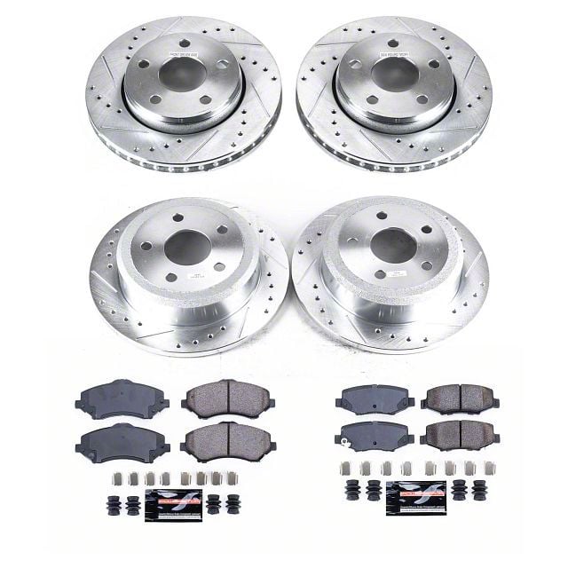 PowerStop Jeep Wrangler Z23 Evolution Sport Brake Rotor and