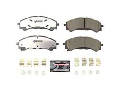 PowerStop Z36 Extreme Truck and Tow Carbon-Fiber Ceramic Brake Pads; Front Pair (21-25 Bronco, Excluding Raptor)