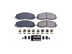 PowerStop Z23 Evolution Sport Carbon-Fiber Ceramic Brake Pads; Front Pair (20-24 Jeep Gladiator JT)