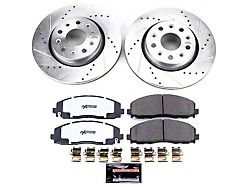PowerStop Z36 Extreme Truck and Tow Brake Rotor and Pad Kit; Front (20-25 Jeep Gladiator JT Launch Edition, Rubicon)