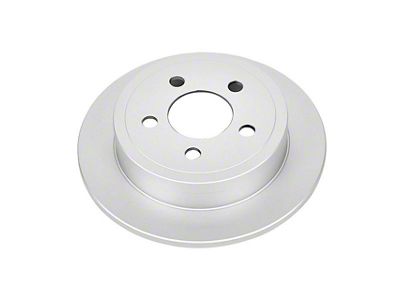 PowerStop Evolution Coated Rotor; Rear (03-06 Jeep Wrangler TJ w/ Rear Disc Brakes)