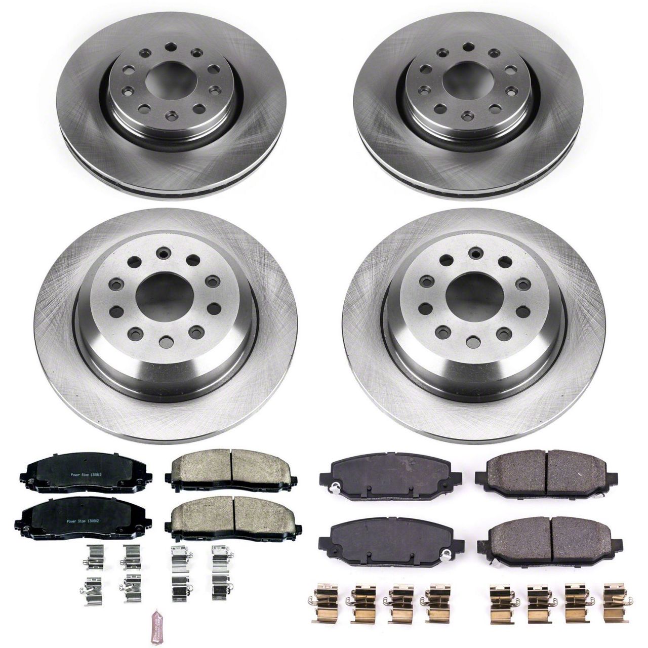 PowerStop Jeep Wrangler OE Replacement Brake Rotor and Pad