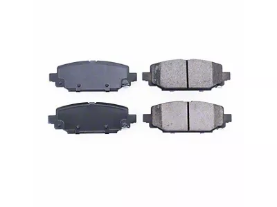PowerStop Z16 Evolution Clean Ride Ceramic Brake Pads; Rear Pair (18-25 Jeep Wrangler JL w/ 328mm Solid Rear Rotors)