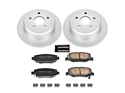 PowerStop Z17 Evolution Plus Brake Rotor and Pad Kit; Rear (07-18 Jeep Wrangler JK)