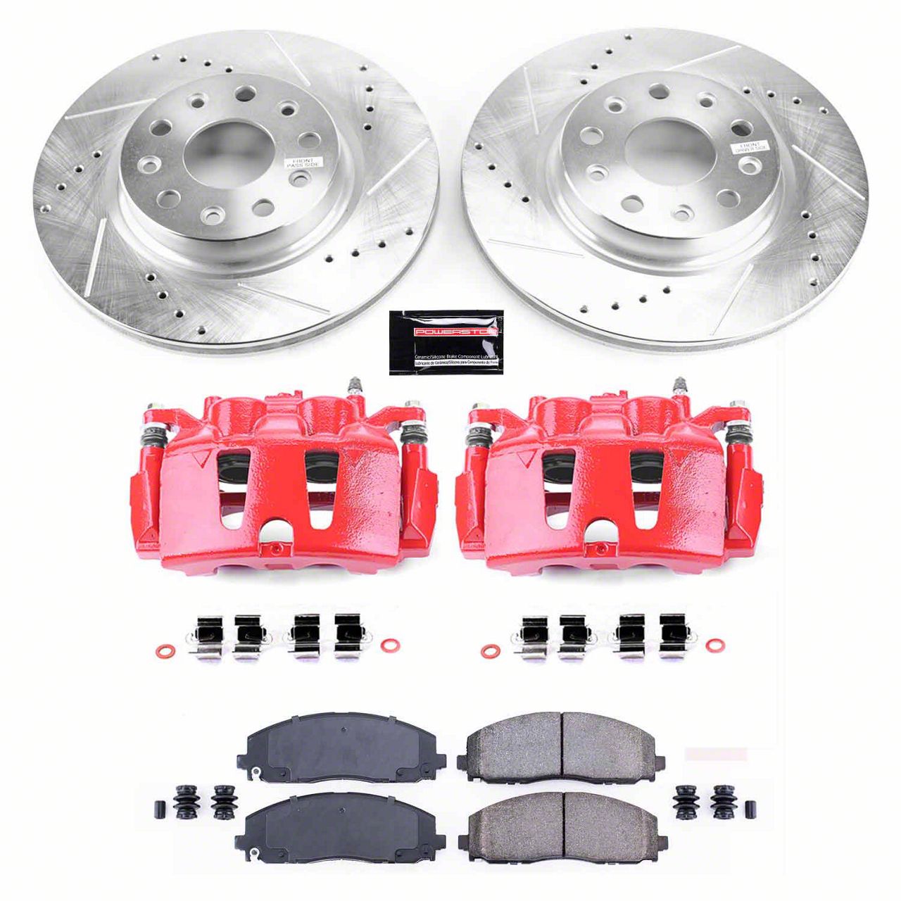 PowerStop Jeep Wrangler Z23 Evolution Sport Brake Rotor, Pad and ...