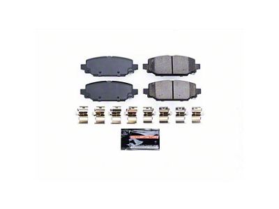 PowerStop Z23 Evolution Sport Carbon-Fiber Ceramic Brake Pads; Rear Pair (18-25 Jeep Wrangler JL w/ 328mm Solid Rear Rotors)