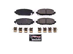 PowerStop Z23 Evolution Sport Carbon-Fiber Ceramic Brake Pads; Rear Pair (18-24 Jeep Wrangler JL Rubicon, Sahara, Excluding 4xe & Rubicon 392)