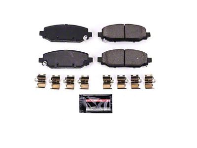 PowerStop Z23 Evolution Sport Carbon-Fiber Ceramic Brake Pads; Rear Pair (18-25 Jeep Wrangler JL w/ 342mm Solid Rear Rotors)