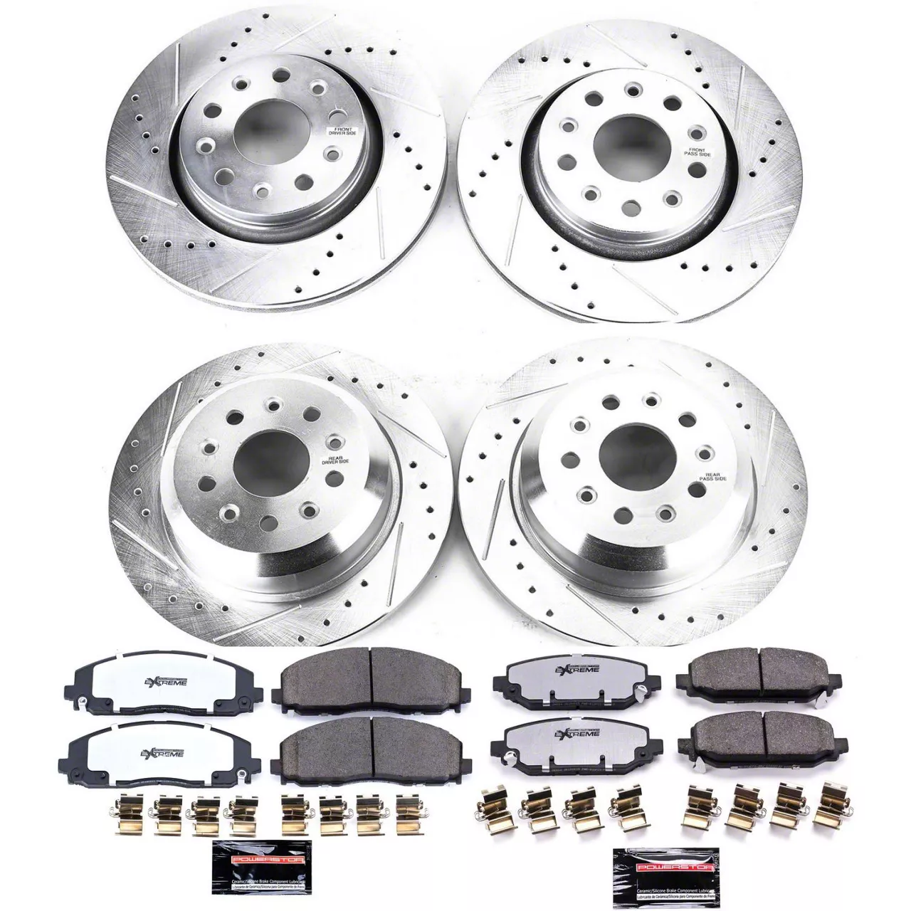 らん　KK 36 PowerStop Jeep Wrangler Z36 Extreme Truck and Tow Brake