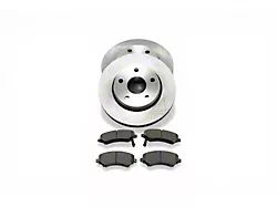 PowerStop OE Replacement Brake Rotor and Pad Kit; Front (07-18 Jeep Wrangler JK)