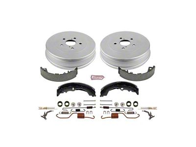 PowerStop OE Replacement 5-Lug Brake Rotor and Pad Kit; Rear (05-15 Tacoma)